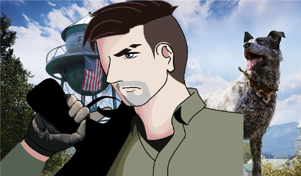 Farcry5 Rook Far Cry 5 Rook (deputy junior) with Boomer by djpaint96 on DeviantArt