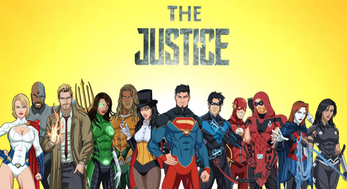 Justifiers Dc DC The Justice (poster) by djpaint96 on DeviantArt
