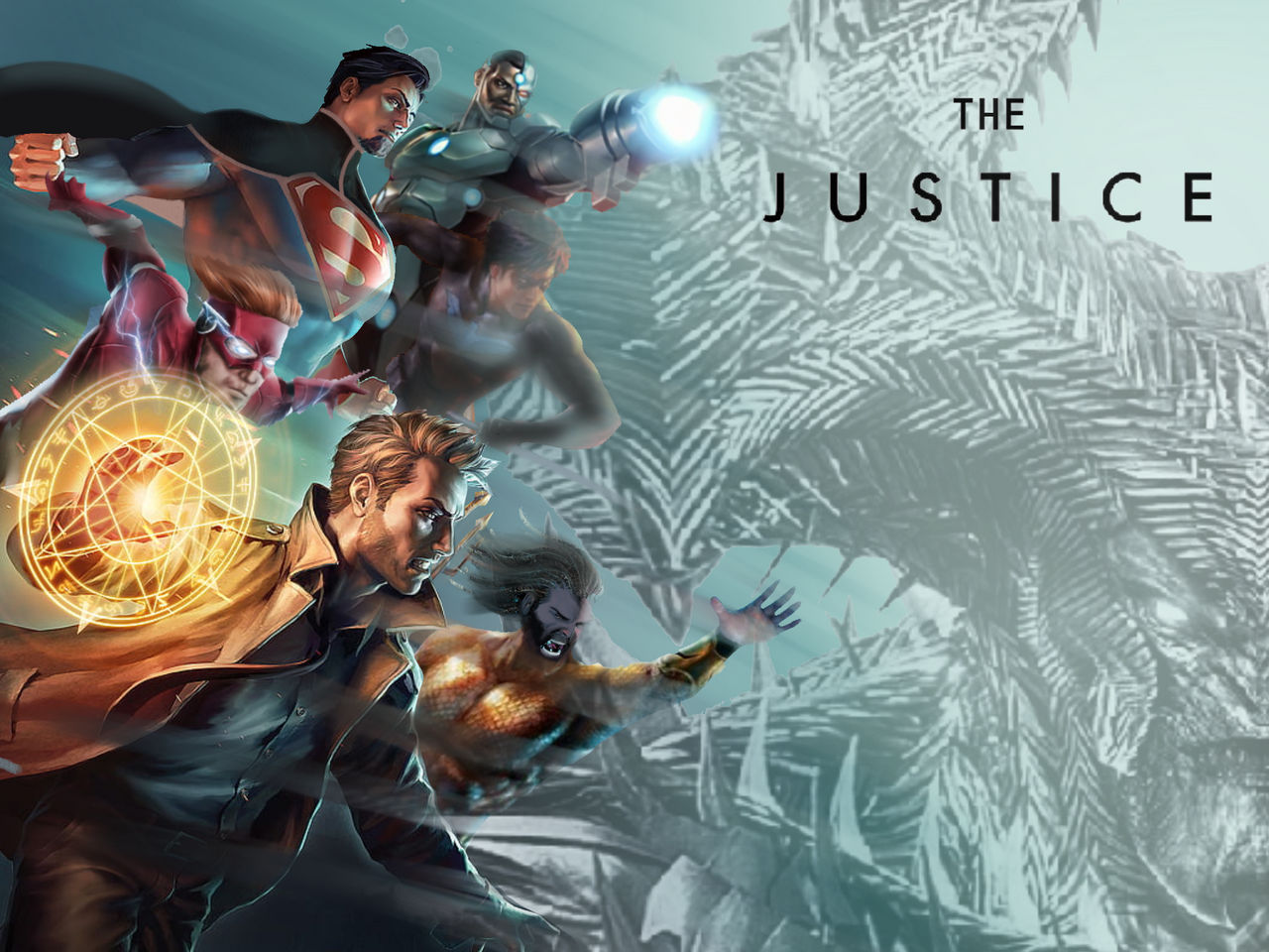 Justifiers Dc Dc The Justice - Poster by djpaint96 on DeviantArt