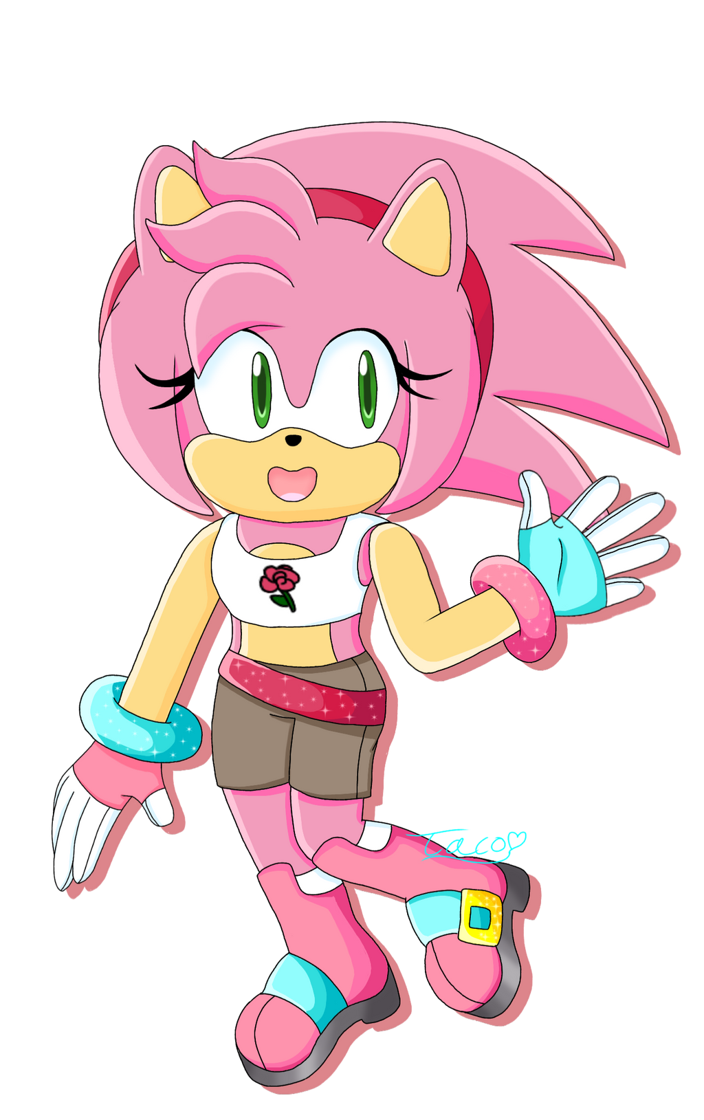 Art Trade - Arianna The Hedgehog by TacoLaChingona on DeviantArt
