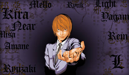 Light Yagami Vector