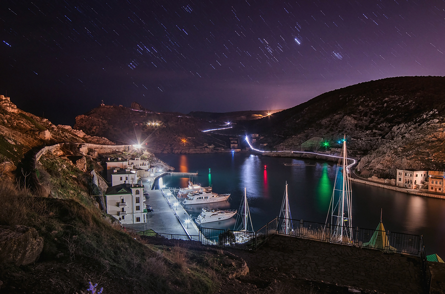 Balaklava at night