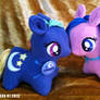 Pudgy Plushies: Nightlight and Firefly