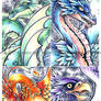 Mythos - dragons, gryphon and phoenix.. oh my!
