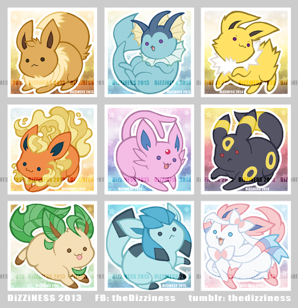 Eeveelutions a la PUDGE