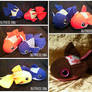 Goldfish plushies part 01