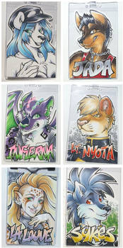 Conbadges from 2015 - part01