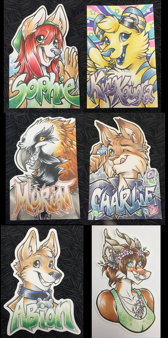 Conbadges from 2015 - part02