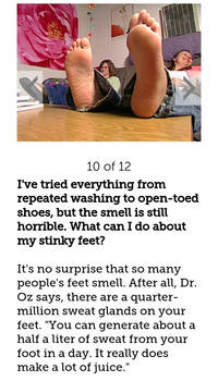 Why do Feet Smell?