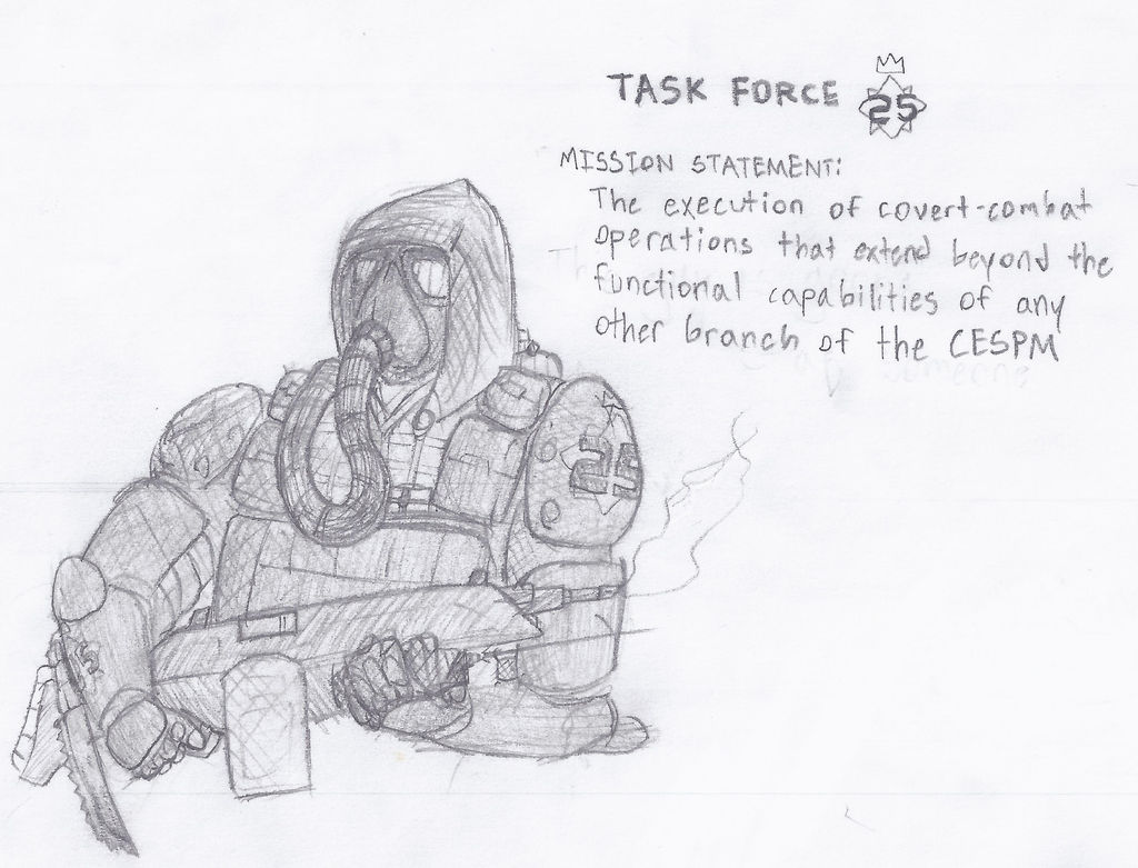 Task Force Ripper Line Drawing Task Force 25 by SlashInTheCDSP on DeviantArt