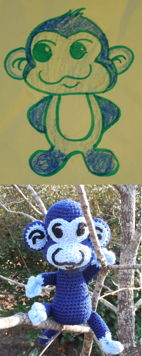 From Drawing To Crochet