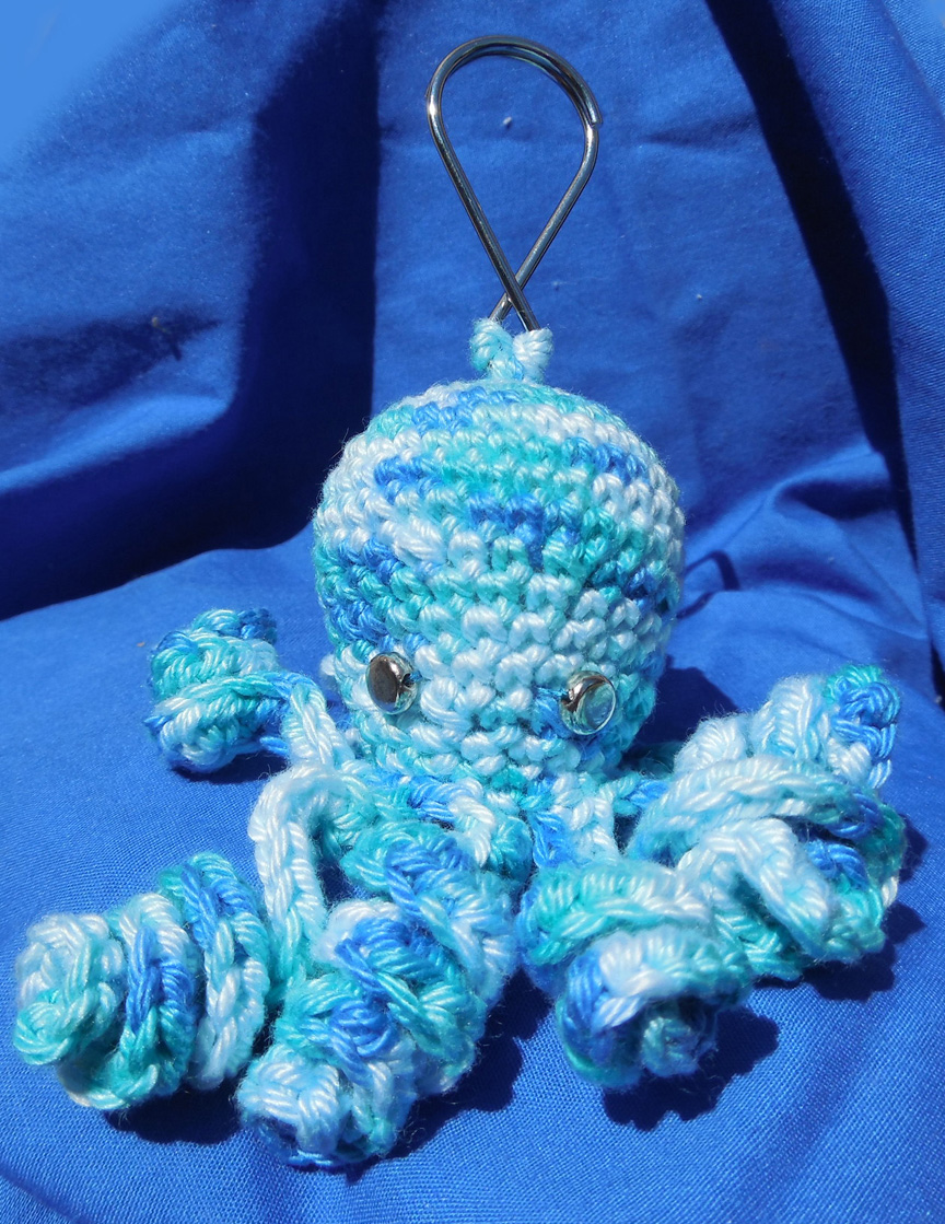 Octopus keychain