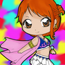 Nami Chibi By Chibivi Linearts-colored