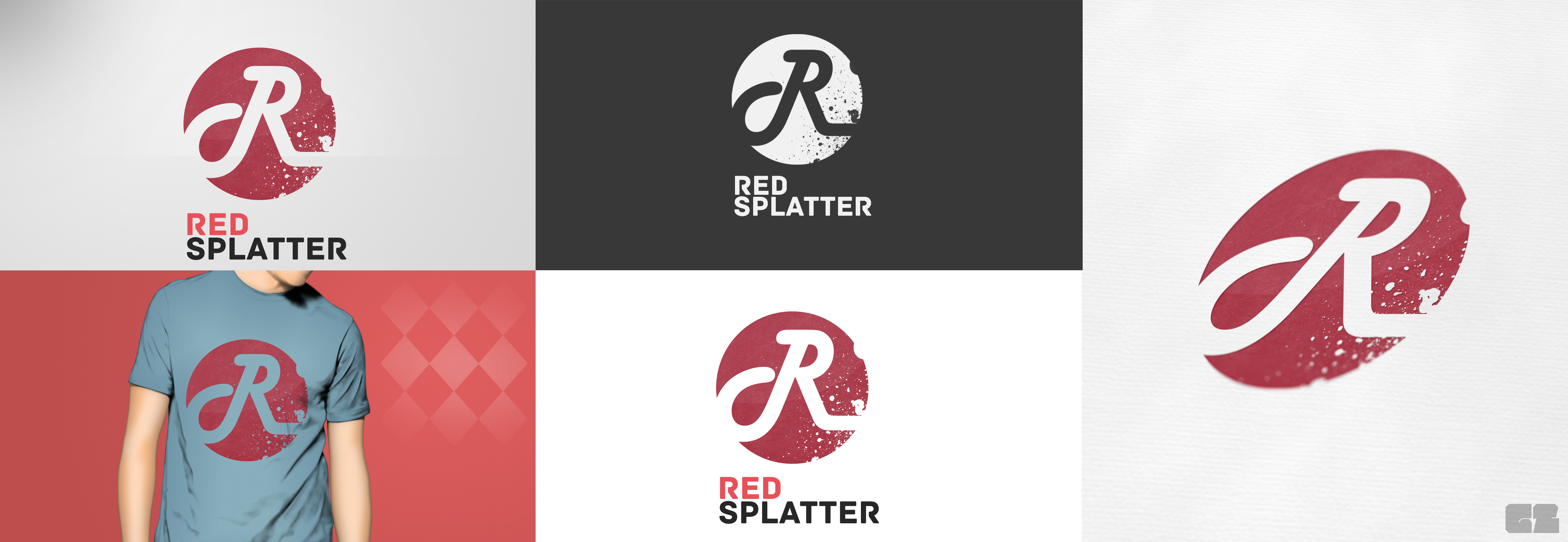 Red Splatter Logo