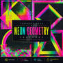 Neon Geometry Texture