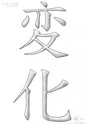 Henka kanji