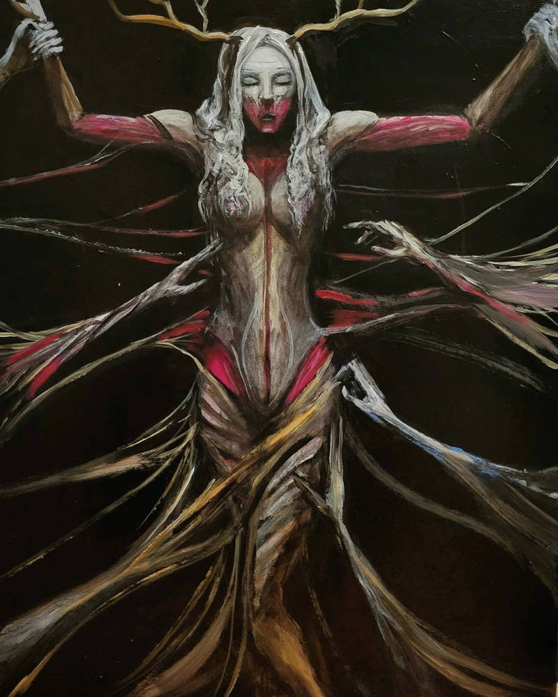 The queen of pain by ABeardedArtist on DeviantArt