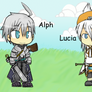 Luminous Arc: Alph and Lucia