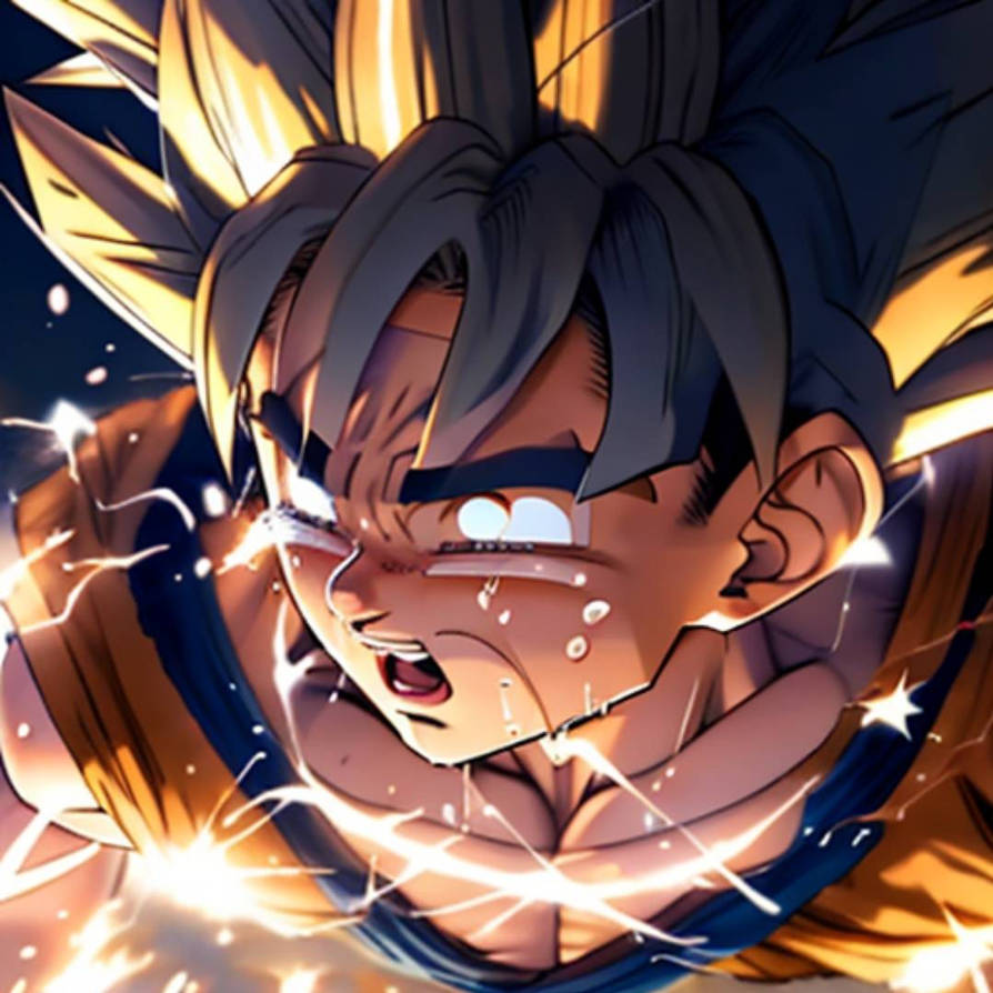 Goku crying by Durinslayer on DeviantArt
