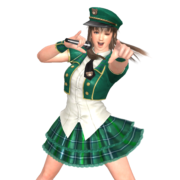 Hitomi Pop Idol Team-O outfit for XPS