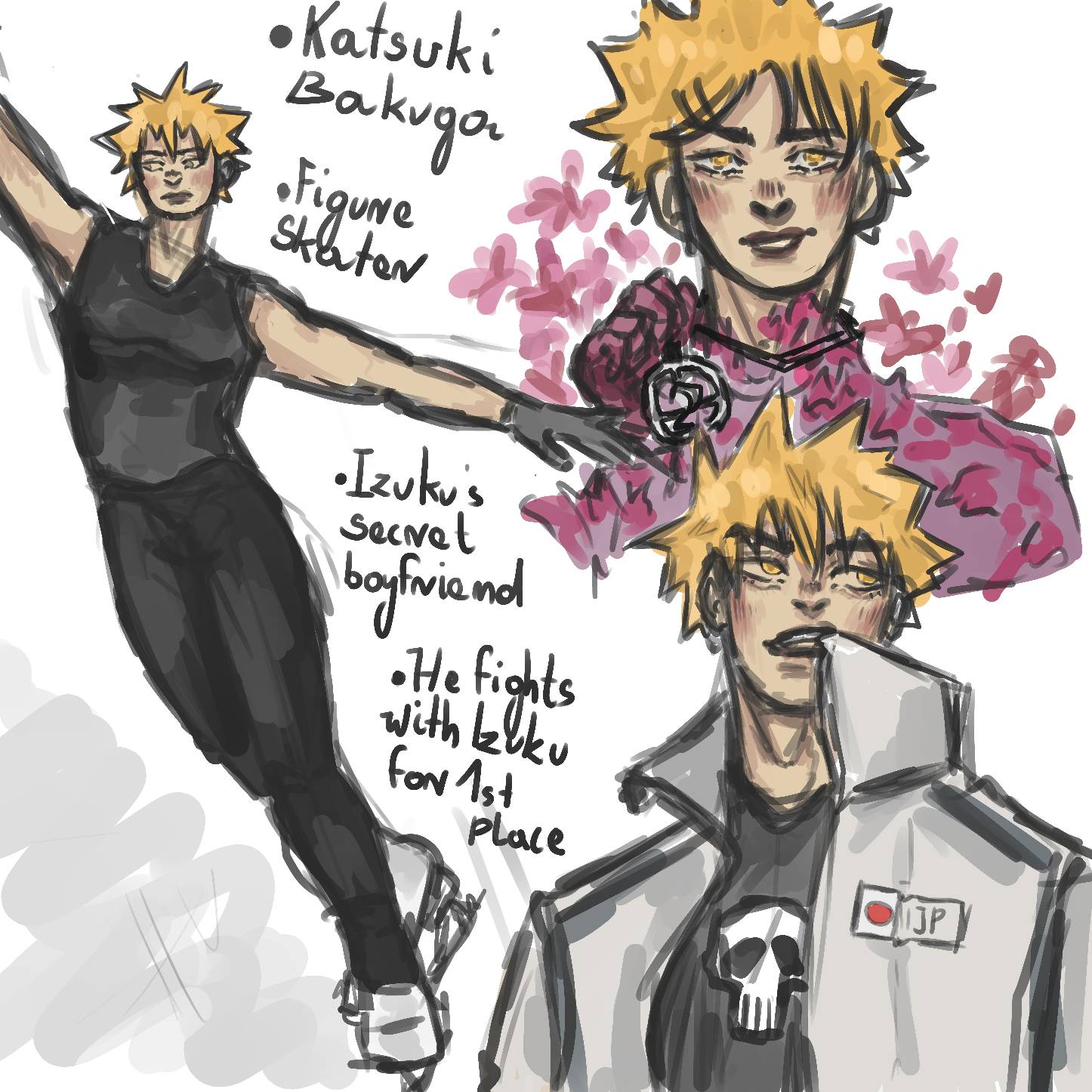 bakugou sadboy by Dheydem on DeviantArt