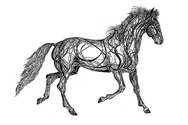 Horse stylization