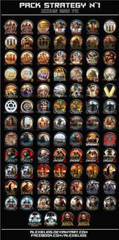 Pack Icons Strategy games n.1
