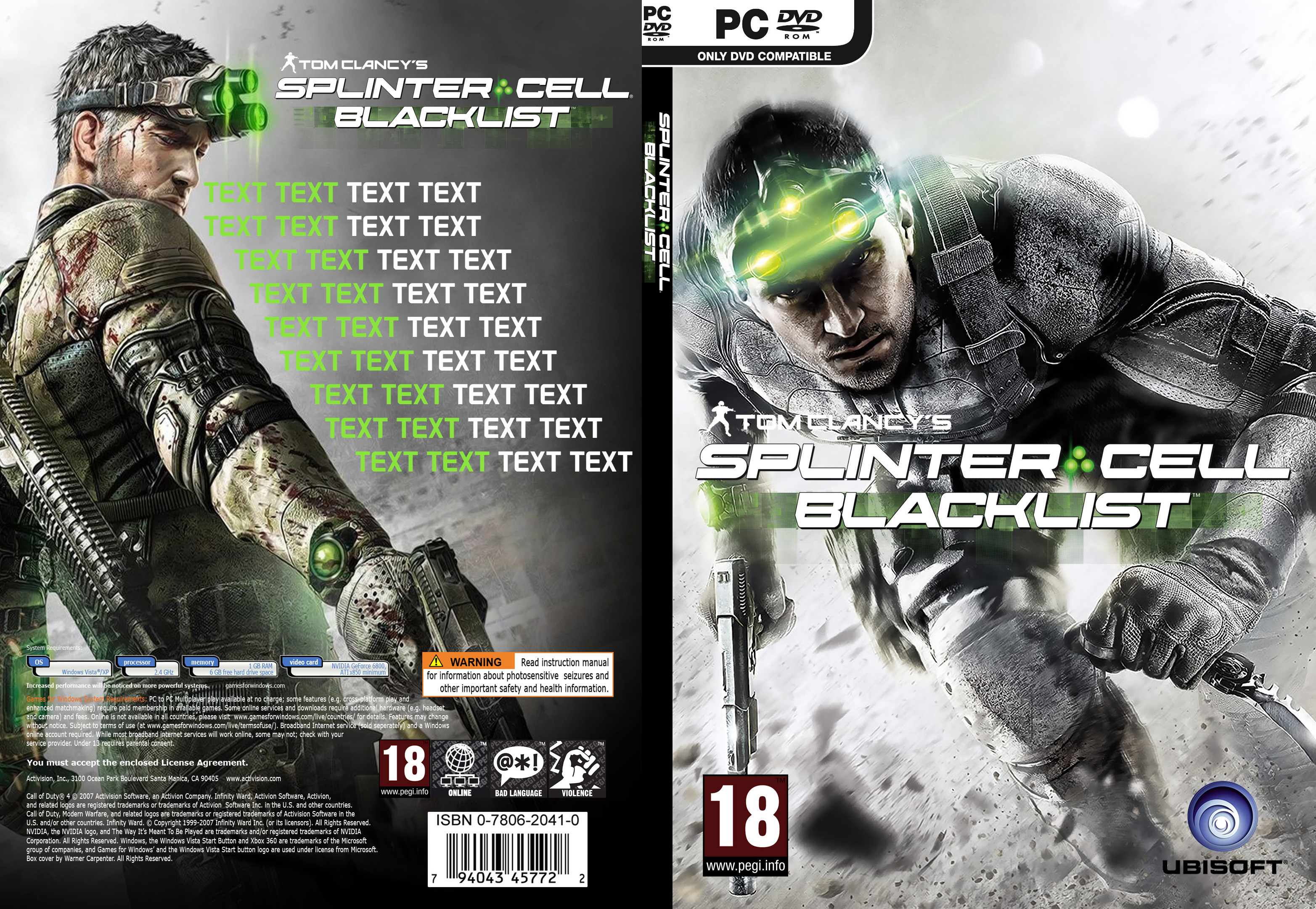 Cover Pc Splinter Cell Blacklist By Alexielios On Deviantart Cover Pc Splinter Cell Blacklist By Alexielios On Deviantart