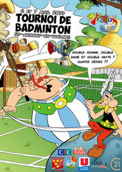Affiche Tournoi de badminton 2019