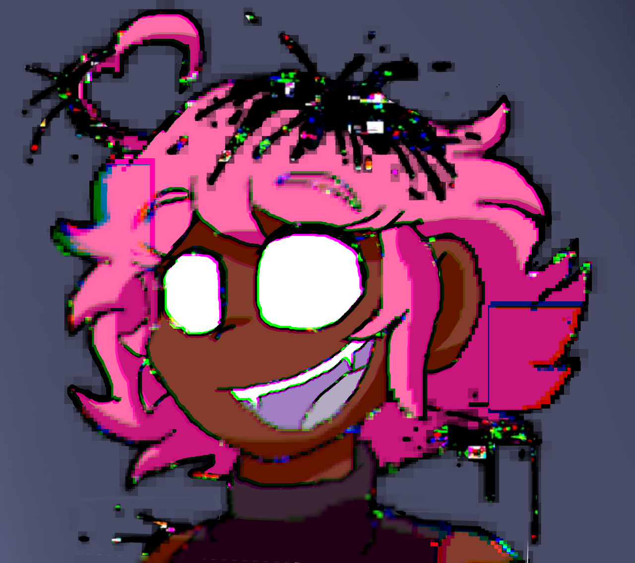 Pink Human Real Corrupted Pink - Human Hijinks x Pibby by Pokendereltaun on DeviantArt
