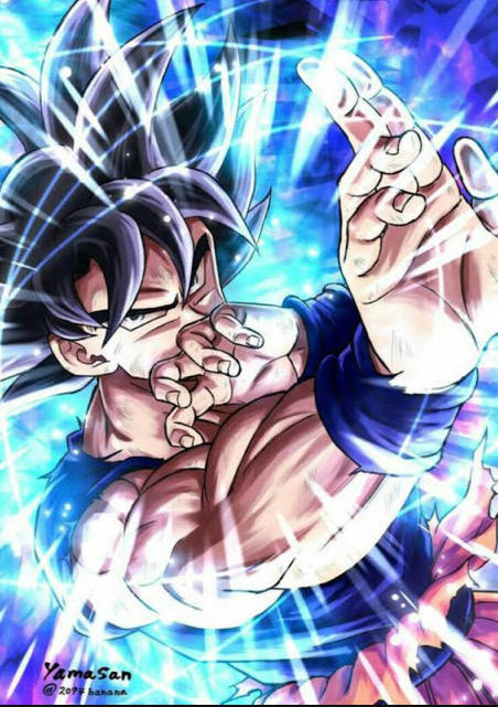 Goku Gui Goku in Ui fighting by spiderman4267 on DeviantArt