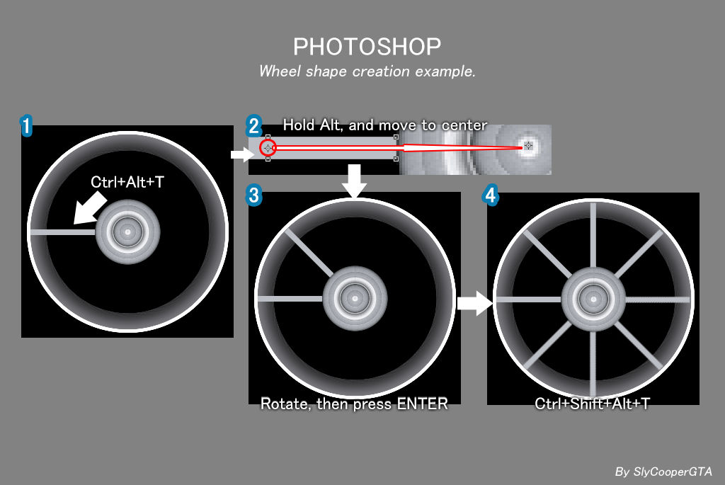 Wheel Texture Tutorial 2 by SlyCooperGTA on DeviantArt