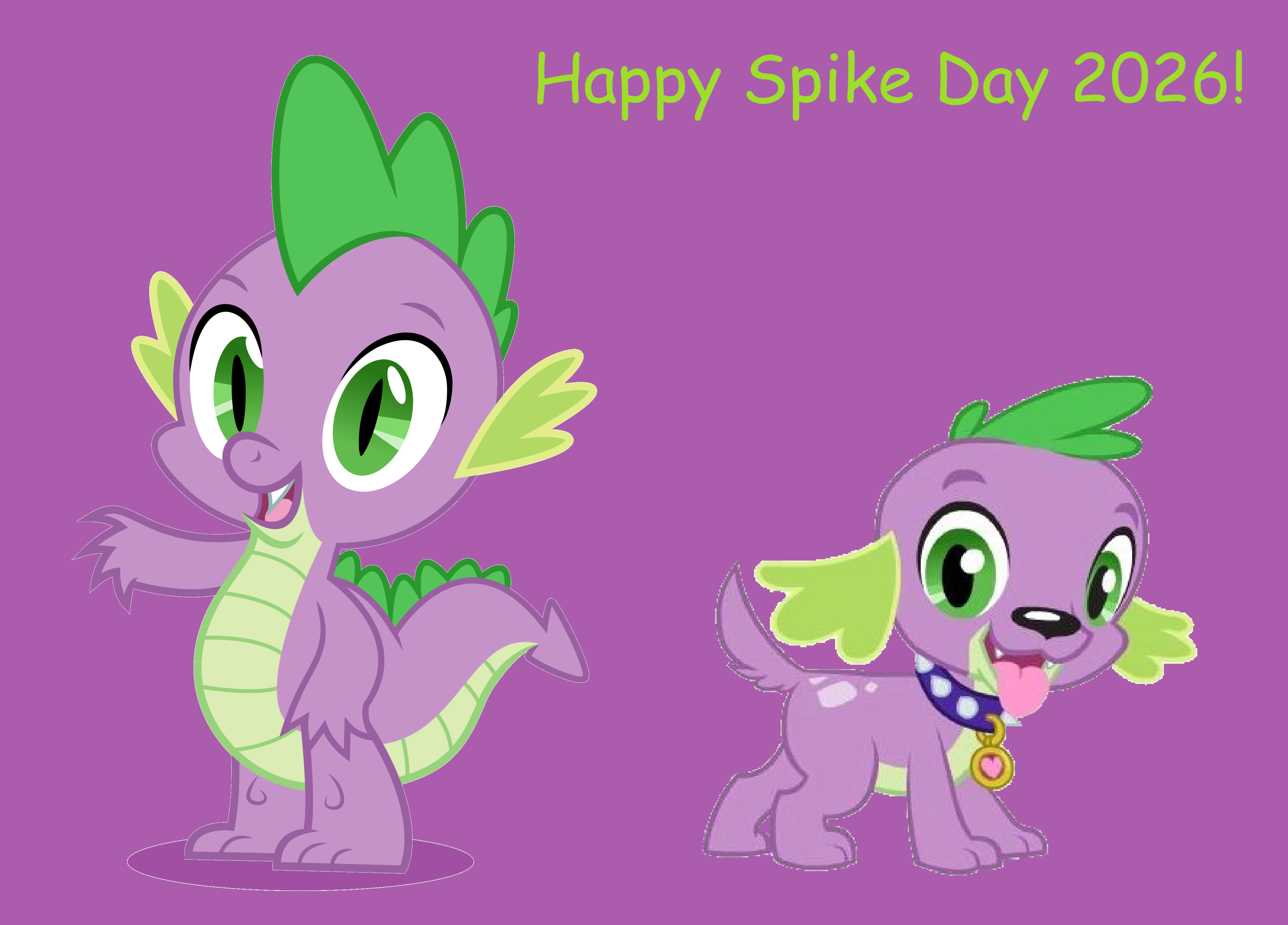 Spuke Day Happy Spike Day 2026 by DarrenEwertChannel on DeviantArt