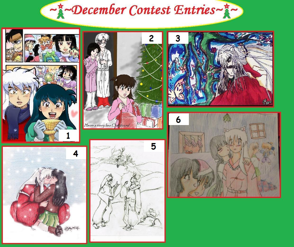 December Entries-VOTE HERE