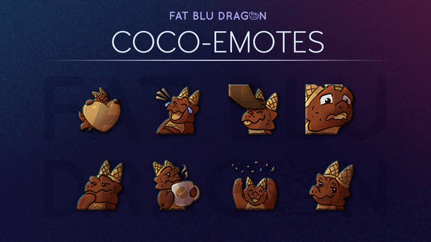 [Commission] Coco-Emotes