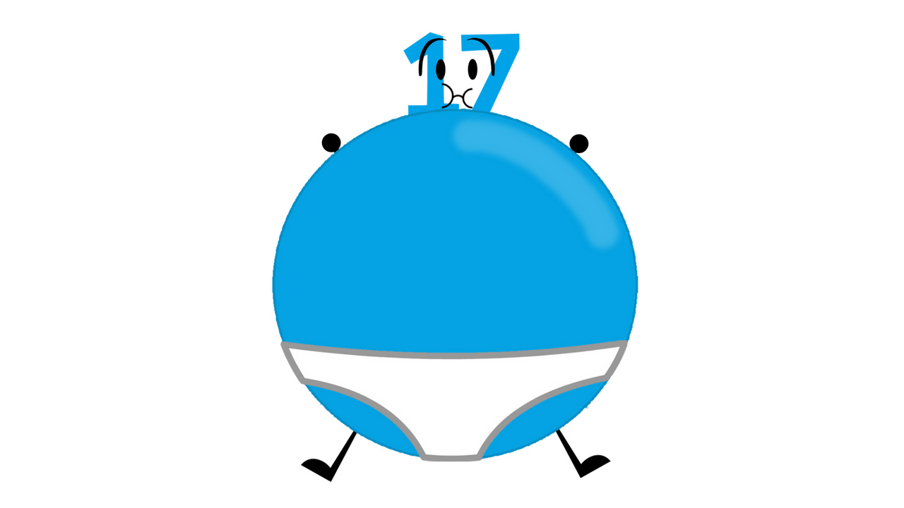 Daiper Inflation Number 17 Balloon Inflation (Diaper Version) by Objectshow2022 on ...