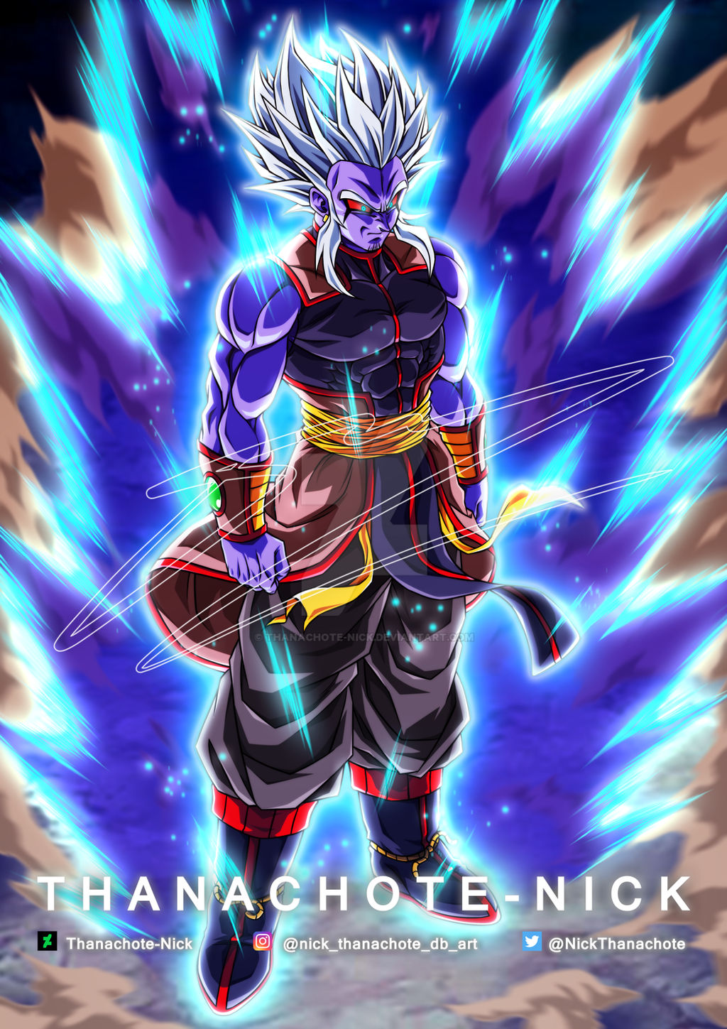 Oc Adries God Fuyasu Fx And Bg By Thanachote Nick On Deviantart