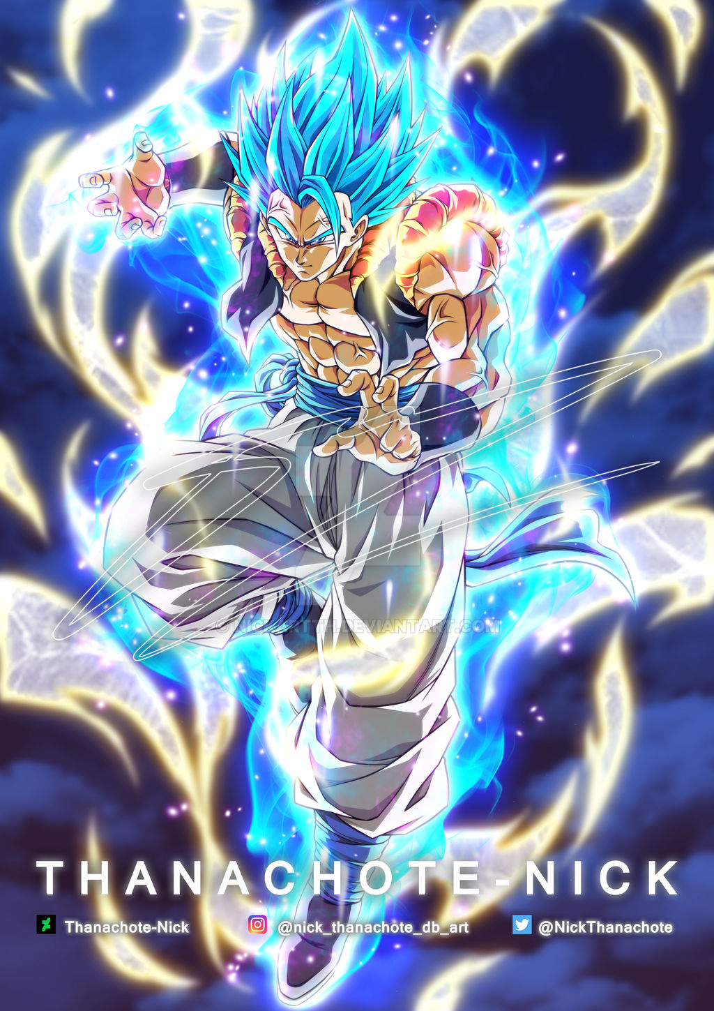 The recent SDBH poster shows Gogeta Blue Evolution. There's a