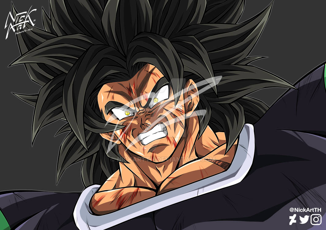 Broly Wrathful DBS Color By NickArtTH On DeviantArt broly-wrathful-dbs-color-by-nickartth-on-deviantart