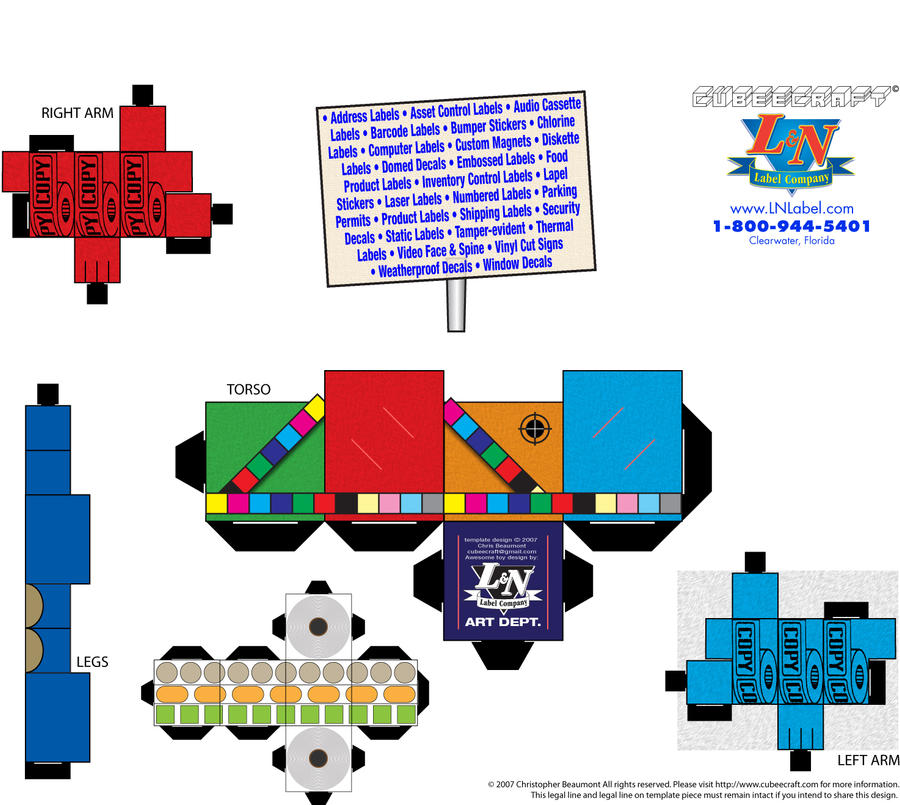 Cubee 'Label Guy' Pt.2 by DigitalKnifeStudio on DeviantArt