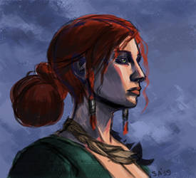 Triss Merigold - Cold Lands