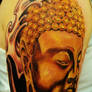 buddha tattoo by zack chiswell from Family Ink