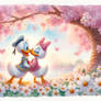 Donald daisy kiss