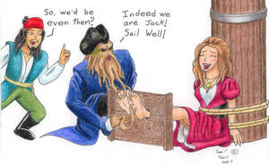 elizabeth swan tickled