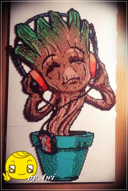 Baby Groot Perler