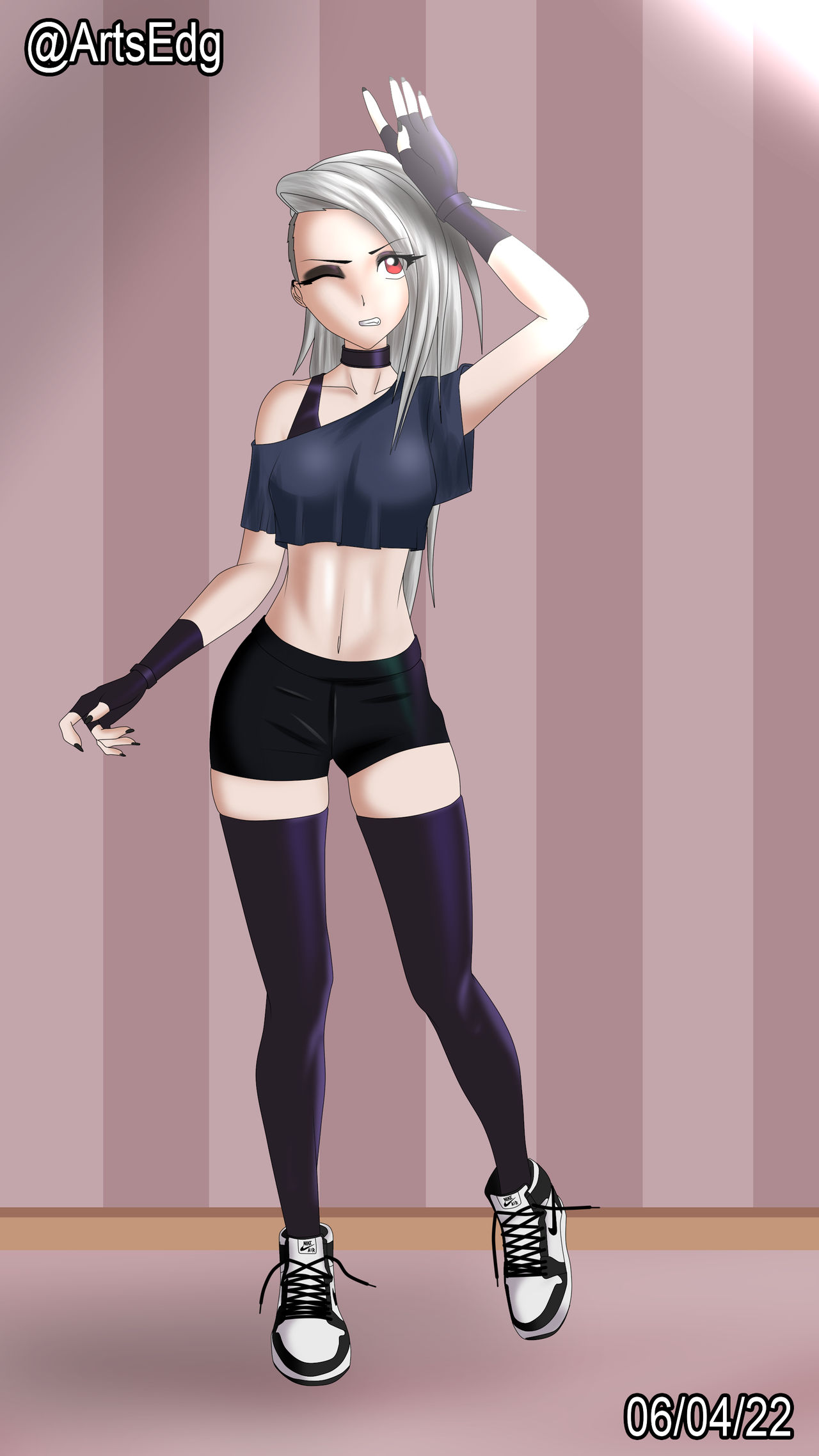 Loona in human form by ArtsEdg on DeviantArt