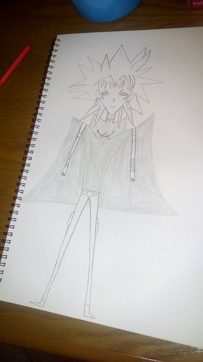 Yami Marik (Draw) by artworldgr on DeviantArt