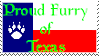 Texas Furry Stamp by rauthnar