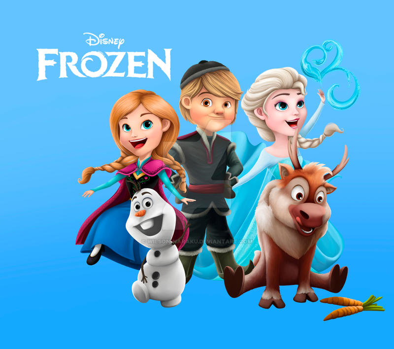 frozen characters by wilson-naraku on DeviantArt
