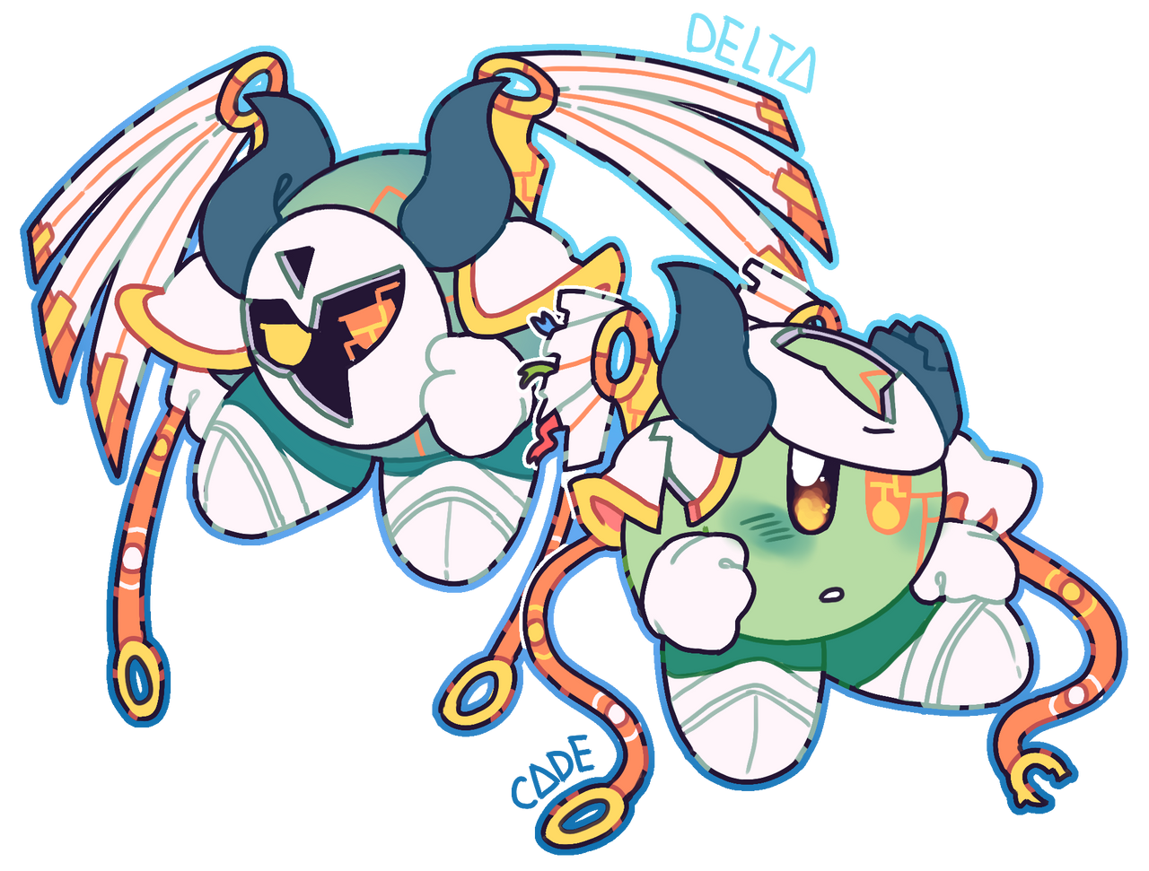 Delta/Code by Koku-Draws on DeviantArt